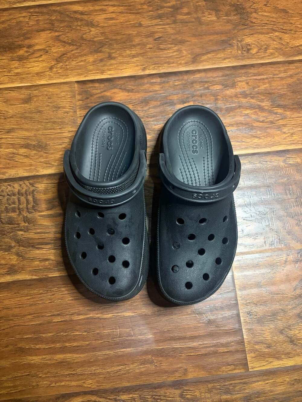 Crocs Crush Clog Platform Black Size W10